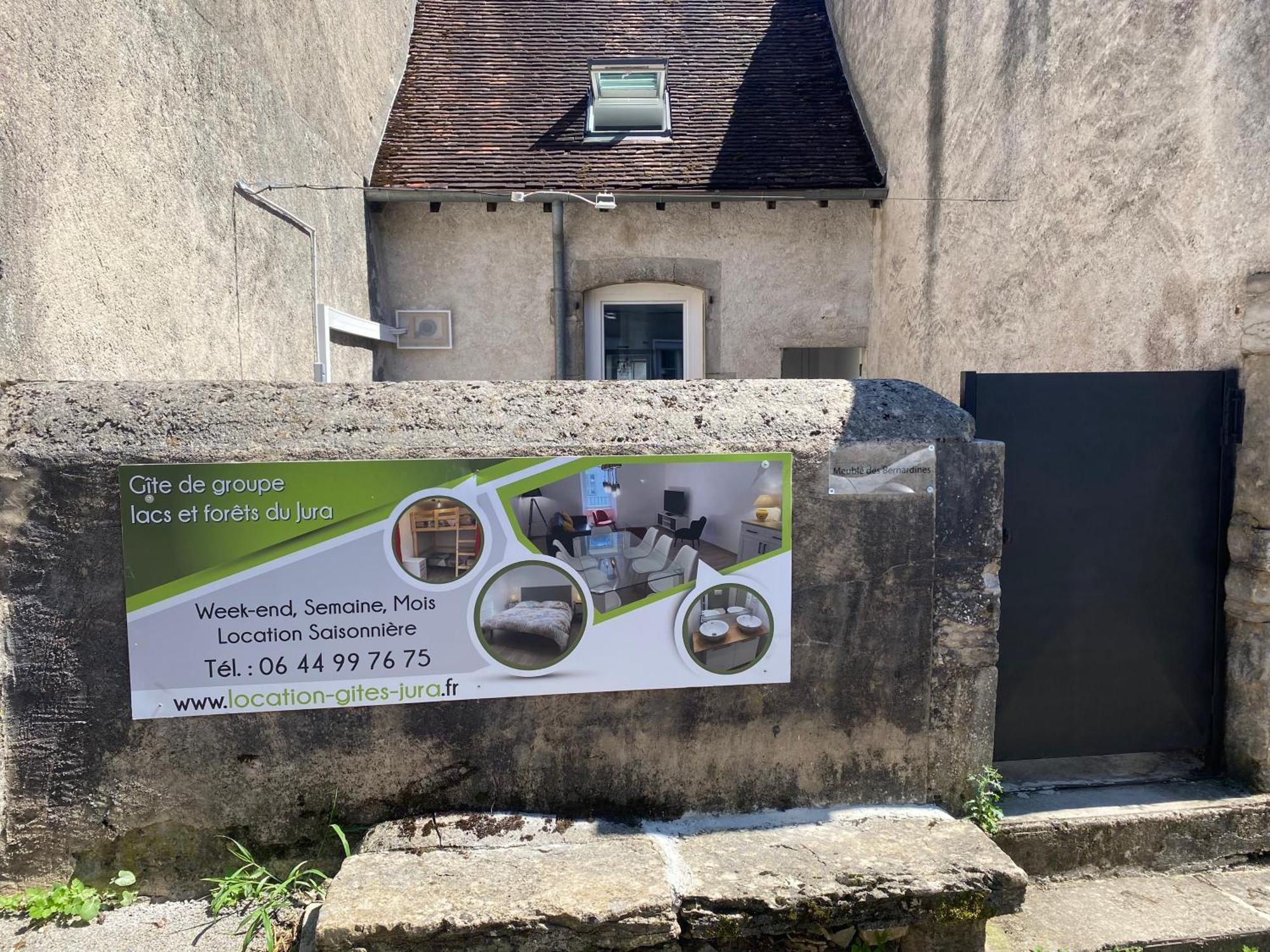 Studio Orgelet-Lac De Vouglans Exterior foto
